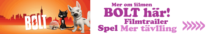 Mer om filmen Bolt hittar du h�r!