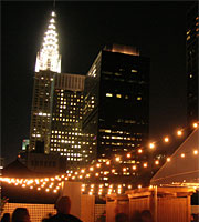 Rooftop bar i New York