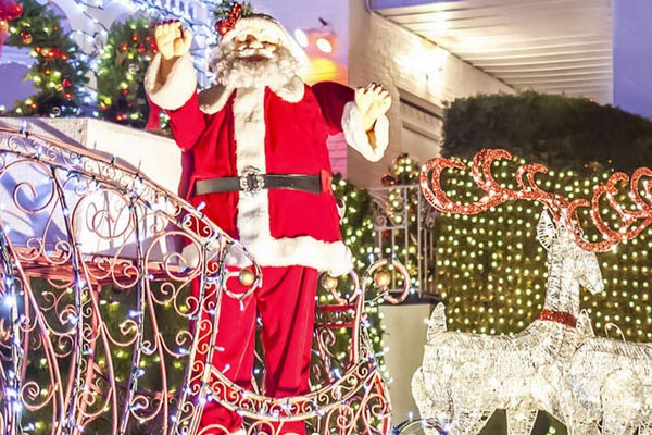 Jultur i Dyker Heights New York