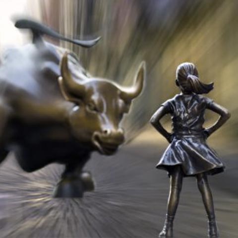 Charging Bull Wall Street i New York 