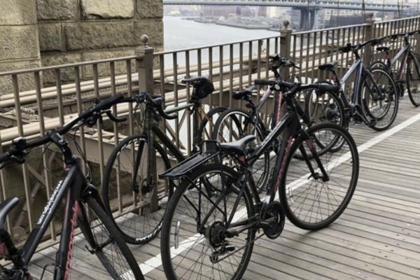 Ta dig runt med cykel i New York