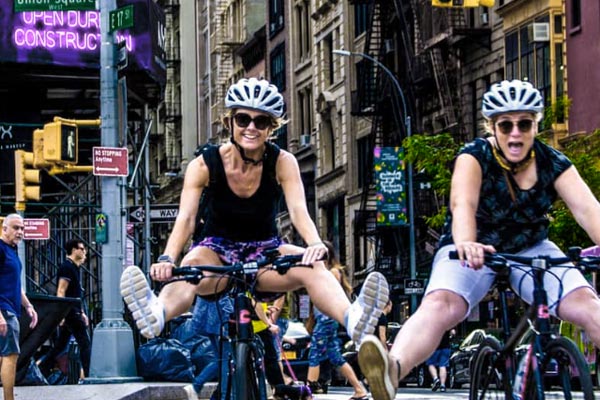 Cykla runt i New York