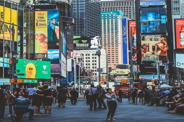 Ta sig runt via fots i New York