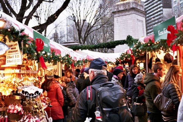 Boka julmarknadstur i New York