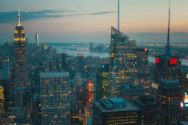 Manhattan stadsdelar i New York