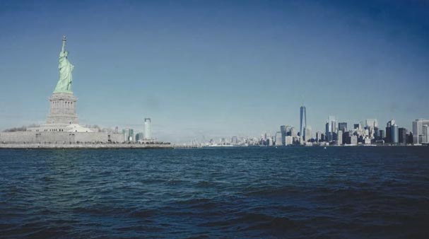 New York Harbour webkamera