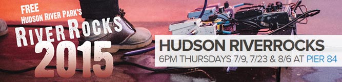 River Rocks 2014, Hudson River Park