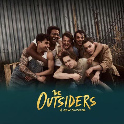 The Outsiders på Broadway musikal New York