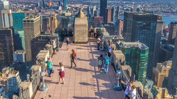 Top of the Rock utsiktsplats 