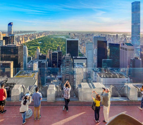 Biljett till Top of the Rock utsiktsplats