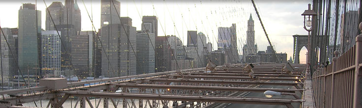 New York City Brooklyn Bridge aug 2007