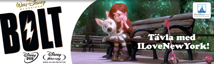 T�vla om DVD-filmen Bolt!