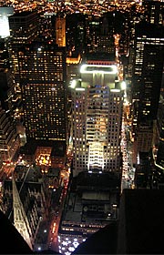 New York sett fr�n Top of the rocks