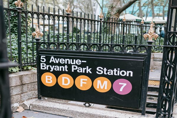 Ta sig runt via tunnelbanan i New York